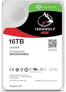 Seagate IronWolf 16TB "Interne harde schijf 3,5" HDD ST16000VN001
