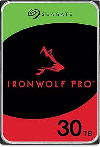 Seagate IronWolf Pro 30TB NAS interne harde schijf, 3.5"ST30000NT011