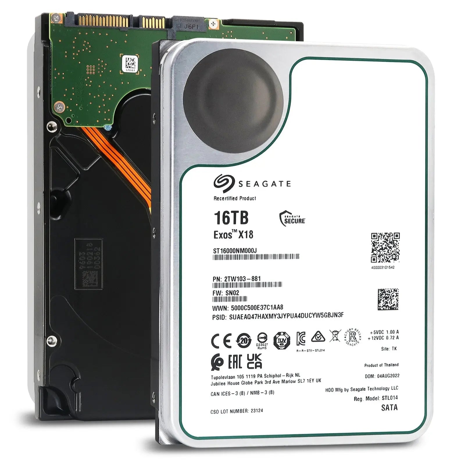 Seagate Exos X18 16TB Hard Drive - RecertifiedHDD – recertifiedHDD