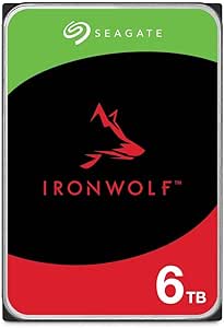 Seagate IronWolf 6TB NAS HDD ST6000VN001- 5400 RPM 3,5 in...