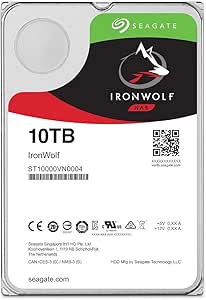 Seagate IronWolf 10TB ST10000VN0004 - NAS - 3.5in 7200rpm