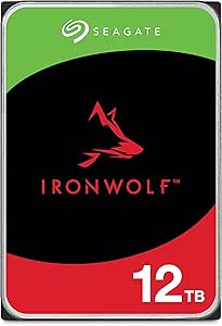 Seagate IronWolf 12TB "interne harde schijf 3,5 HDD ST12000VN0008