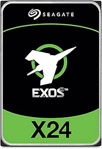 Seagate Exos X24 24 TB Enterprise interne harde schijf HDD - 12 GB/s SAS 7,200 RPM 2.5M MTBF (ST24000NM002H)