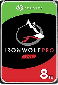 Seagate IronWolf Pro 8TB ST8000NE0004 NAS Harde Schijven
