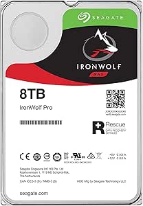 Seagate IronWolf Pro 8000GB ST8000NE001 harde schijf seri...