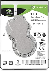 Seagate ST1000LM049 Barracuda Pro 2.5" Harde Schijven, SATA, 1 TB