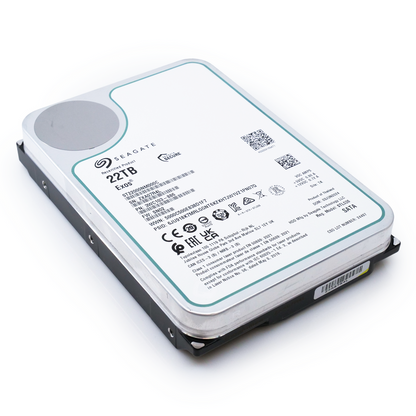 Seagate Exos ST22000NM000C 22TB 7.2K RPM SATA 6Gb/s 3.5in Hard Drive