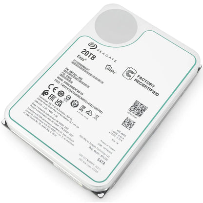 Seagate Exos ST20000NM002C 20TB 7.2K RPM SATA 6Gb/s 512e 3.5in Hard Drive Seagate