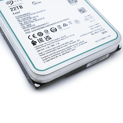 Seagate Exos ST22000NM000C 22TB 7.2K RPM SATA 6Gb/s 3.5in Harde schijf Seagate