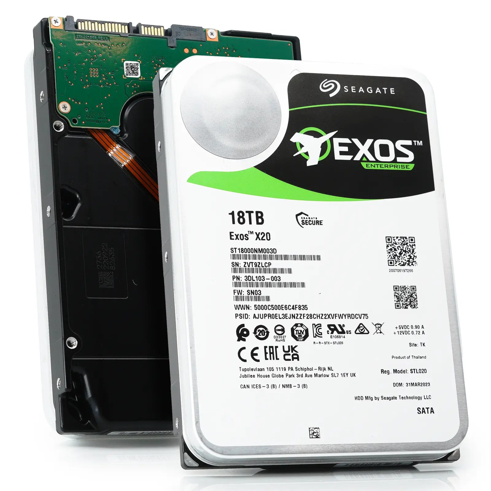 Seagate Exos 18TB Hard Disk ST18000NM003D Enterprise HDD