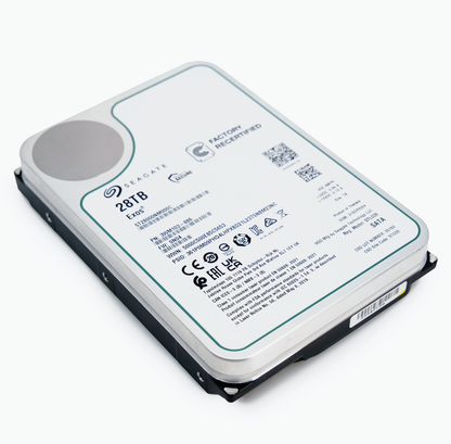Seagate Exos ST28000NM000C 28TB 7.2K RPM SATA 6Gb/s 512e CMR 3.5in Hard Drive